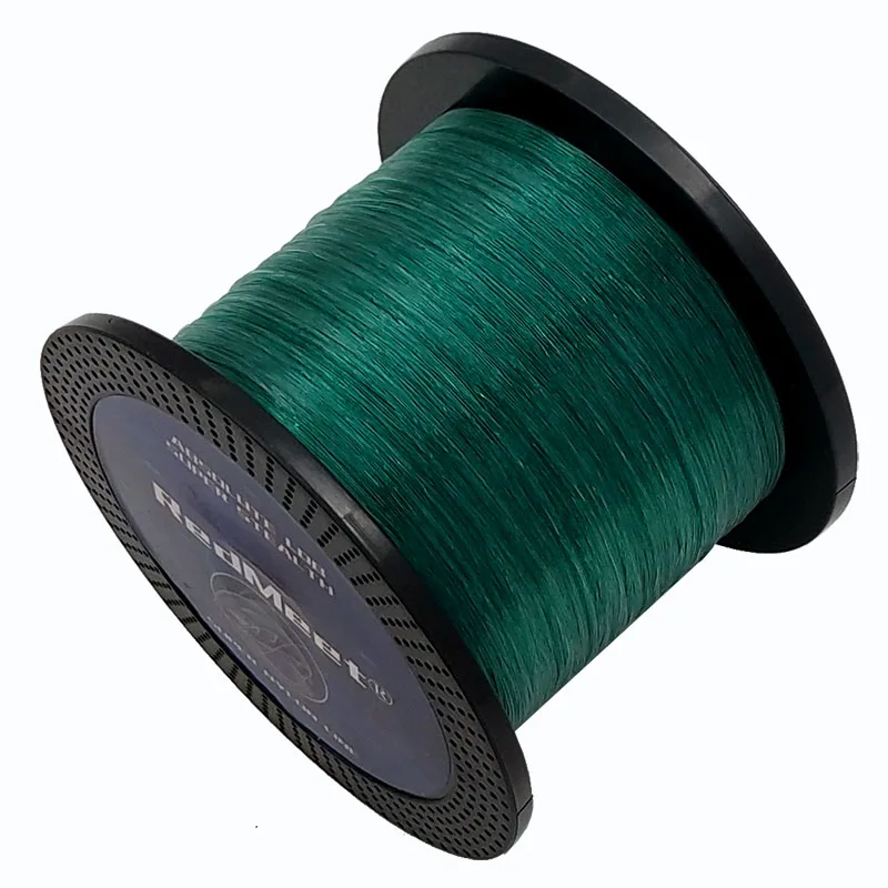 Нейлоновая Леска RedMeet мононити японский Материал джиг ловля карпа 2.5LB 28.6LB 500M/1000M