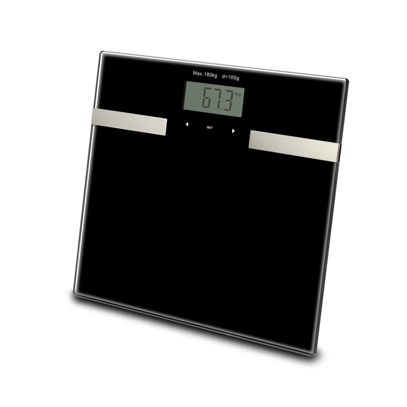 

Smart Touch Weight Measure 400Lb/0.1Kg Digital Scale Track Body Weight Bmi Fat Water Calories Muscle Bone Mass Bathroom