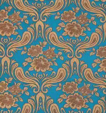 Синий Китайский cheongsam тибетская одежда монгольское одеяние фильм телевидение китайский стиль ручной работы из ткани жаккардового переплетения тканая парча ткань - Цвет: Синий