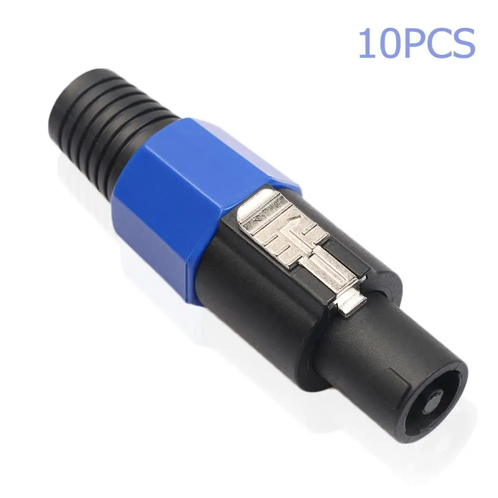 10 шт. NL4FC Omutou 2117/2116 4pin блокирующий усилитель разъем для динамика адаптер длинный