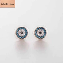 Высокое качество Swa EYE Серьги, красочный дизайн, женский подарок, блестящие серьги