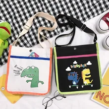 Весенняя и летняя оригинальная универсальная Холщовая Сумка в Корейском стиле, Женская парусиновая одноцветная сумка, ручная сумка через плечо, двойной P