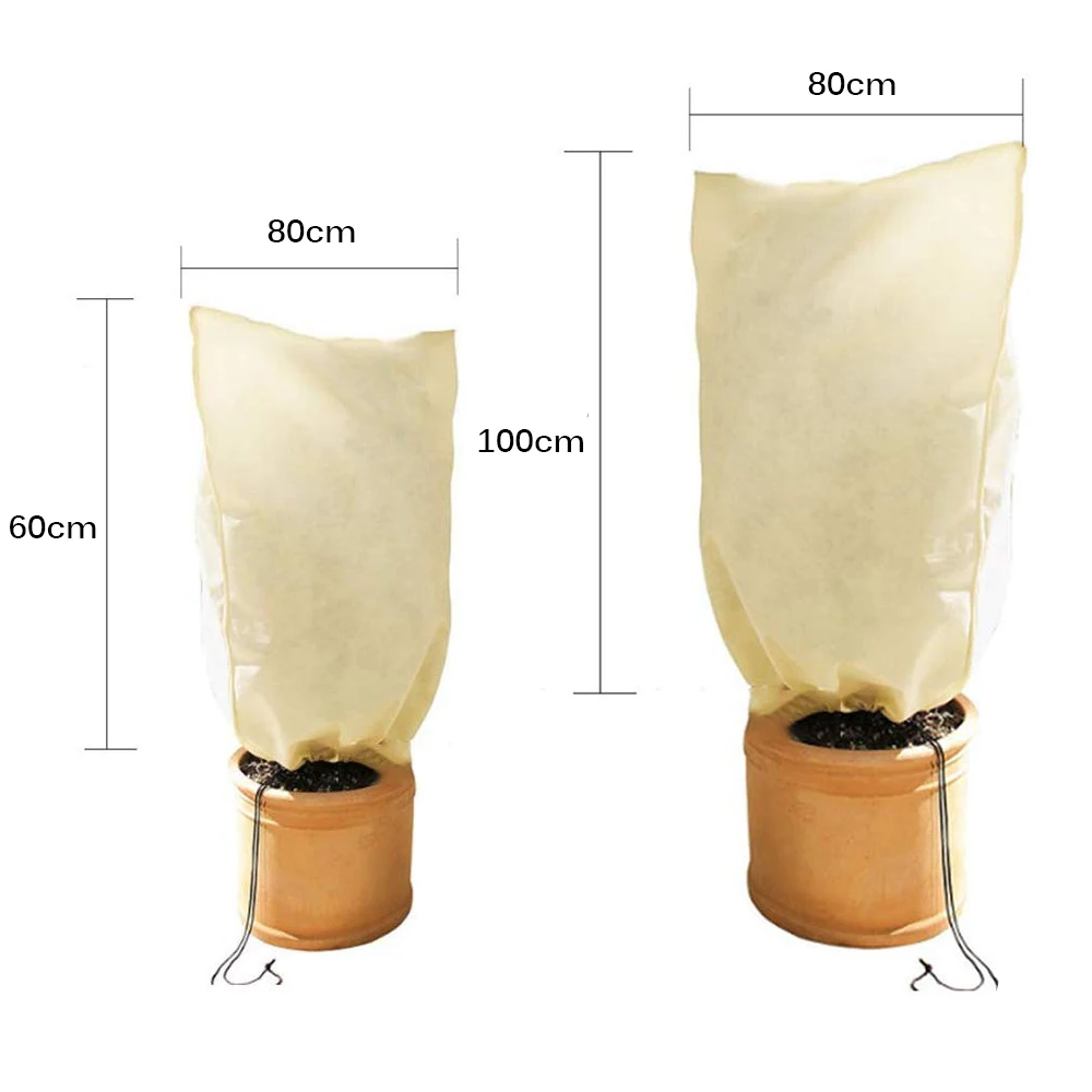 Теплый чехол для дерева, кустарника, защита растений, сумка для защиты от мороза, для сада, зимняя защита от всходов, коронок, покрытие для растений