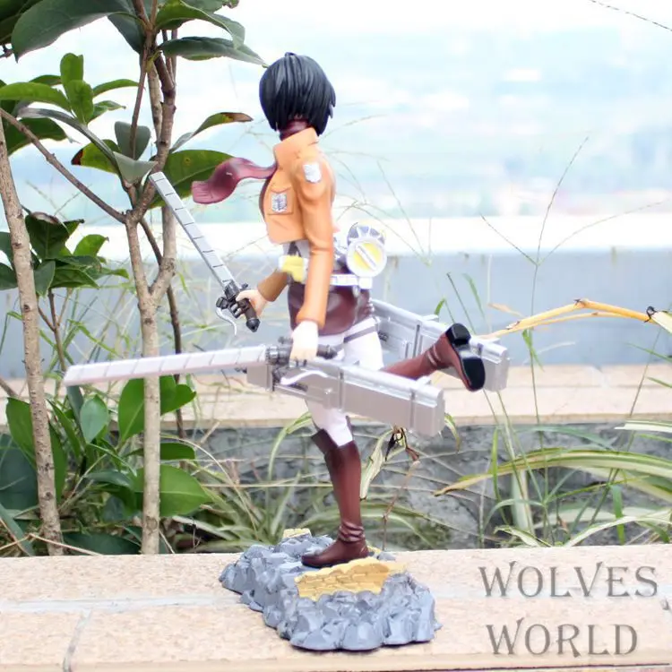 

CapitaMall Anime Attack on Titan Mikasa Heichou 25 Cm Large Garage Kit Boxed