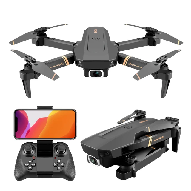 V4 Rc Drone 4k HD Wide Angle Camera 1080P WiFi fpv Drone Dual Camera 6