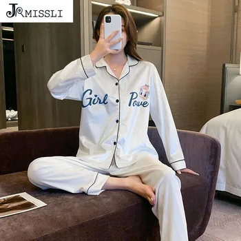 

JRMISSLI Pjs Women Pajamas Suits Winter Home Clothes Gold Velvet Coral Pyjamas Plus Size Warm Flannel Pijama Mujer Set