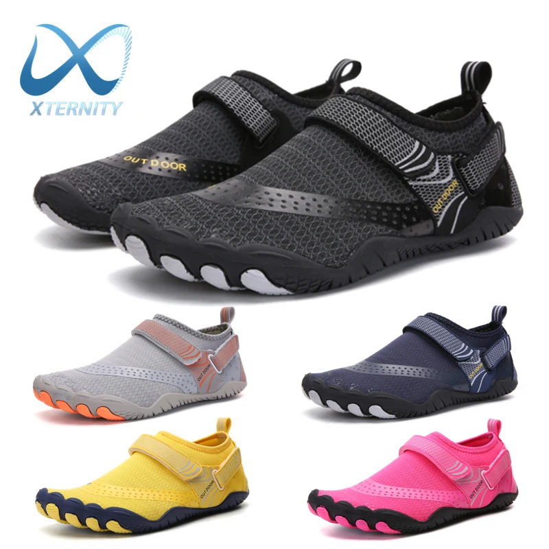 Summer Elastic Quick Dry Aqua Shoes Unisex Swimming Water Wading Shoes Men Upstream Swimming Beach Barefoot Slippers Women Water Shoes