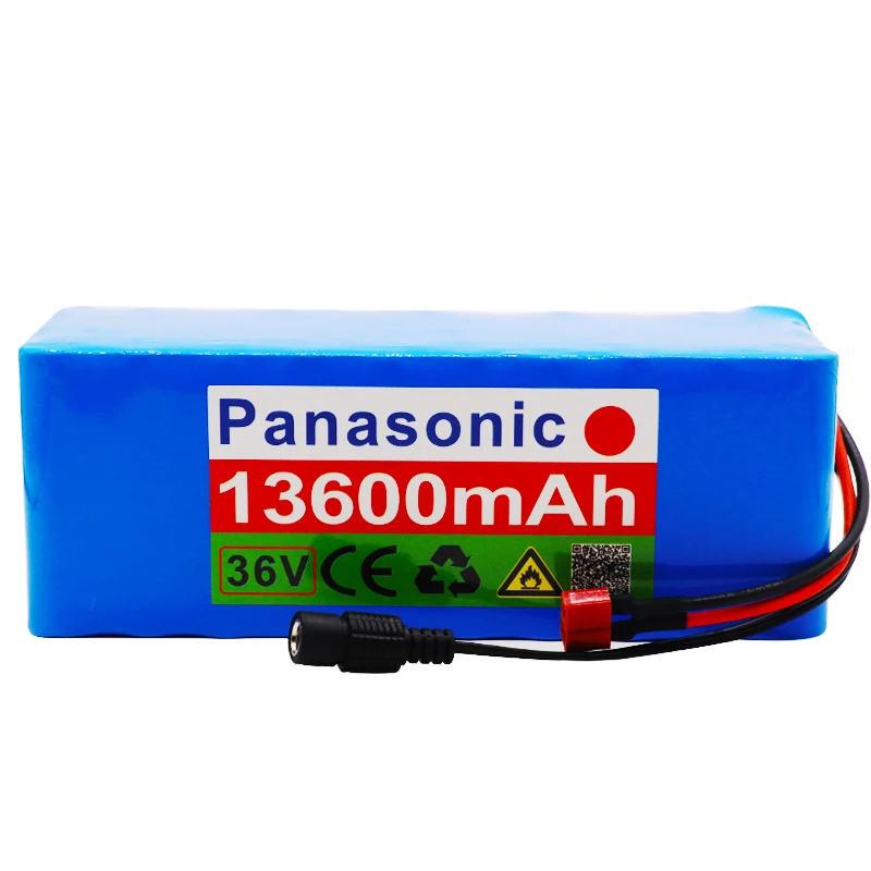 Оригинальный аккумулятор Panasonic 36V 10S4P 13600mAh 18650 500W 42V 13.6Ah для электрического