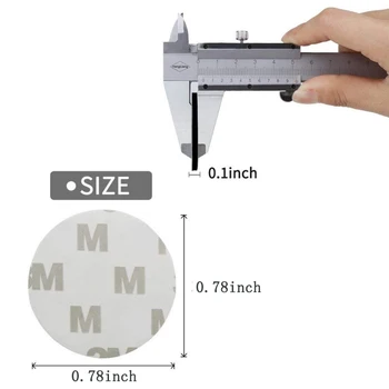 

60pcs/pack Office Double-Sided Adhesive Tape Thick Household Waterproof High Temperature Resistant Foam Sticker for Car Vehicle