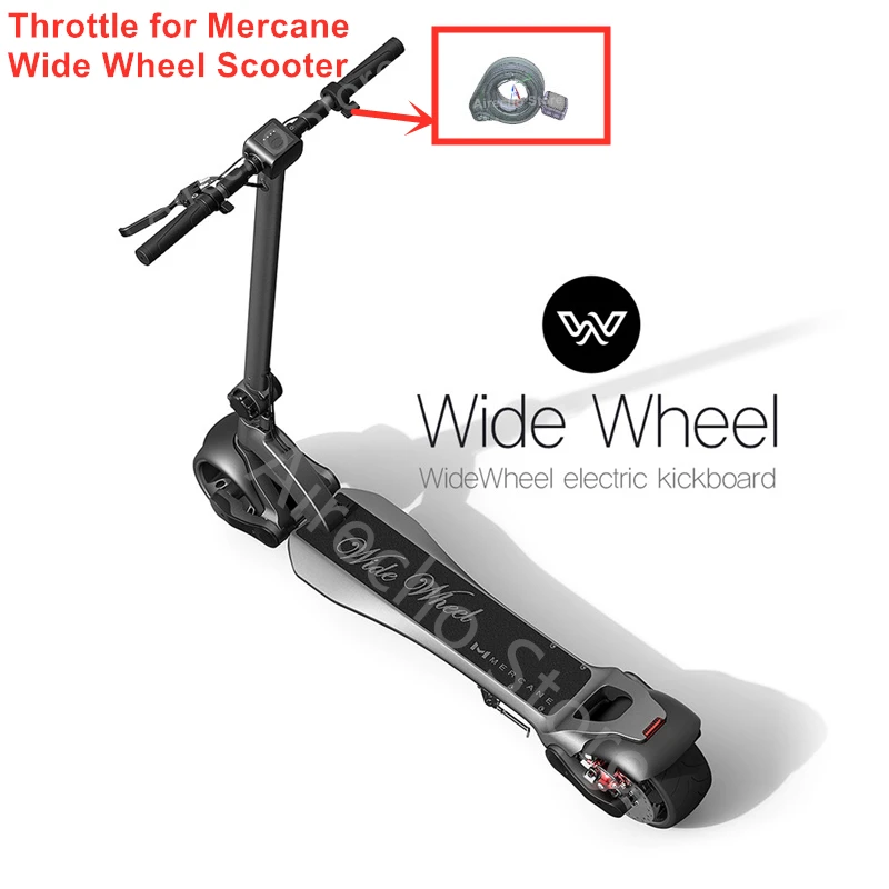 wide wheel electric scooter