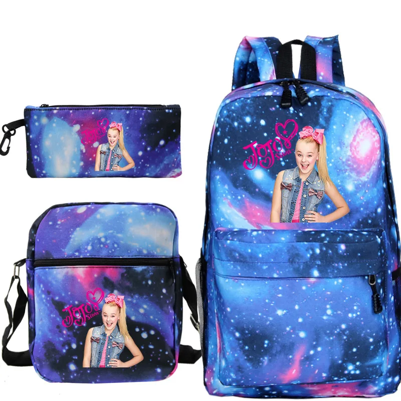 Красивый Jojo Siwa рюкзак для мальчиков и девочек школьные рюкзаки детские 3