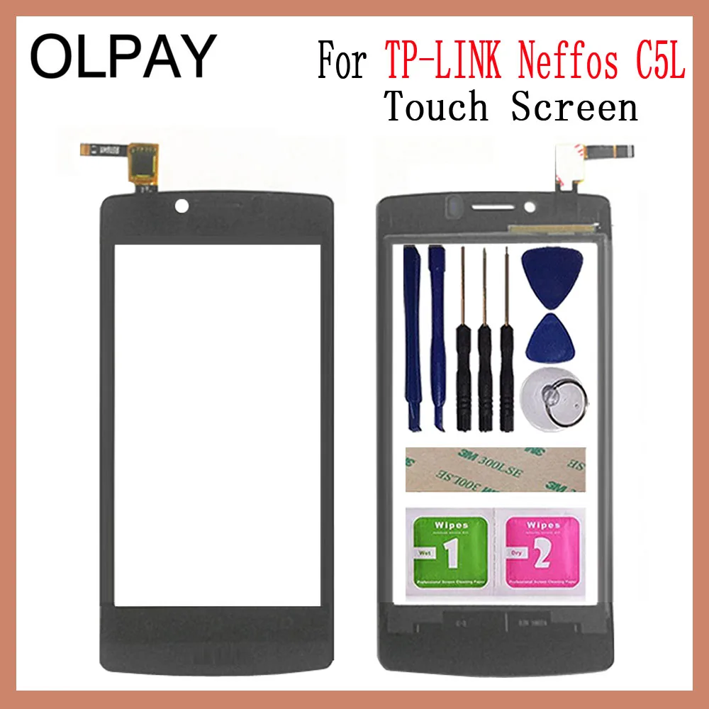 OLPAY мобильный телефон сенсорный экран для TP-Link Neffos C5 C5A C5L C5 MAX сенсорный экран стекло дигитайзер панель объектив сенсор ремонт