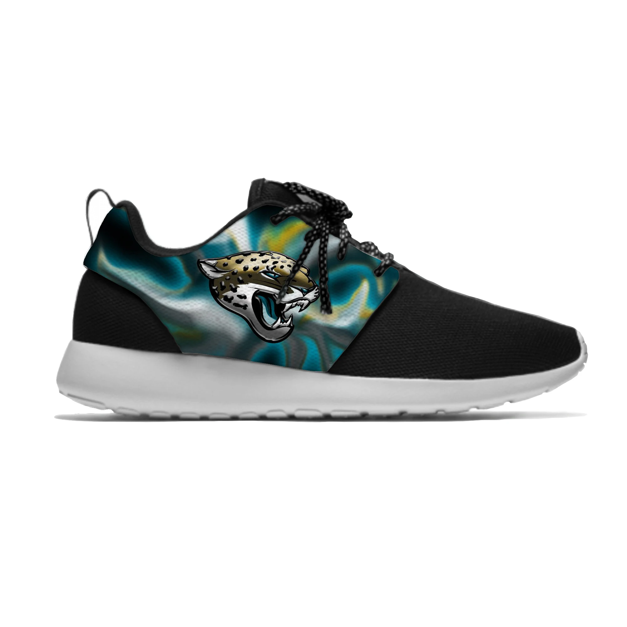 

Jaguars Breathable Casual Sneakers Men/Women Lightweight Sport Shoes Jacksonville Football Fans Running Meshy Shoes