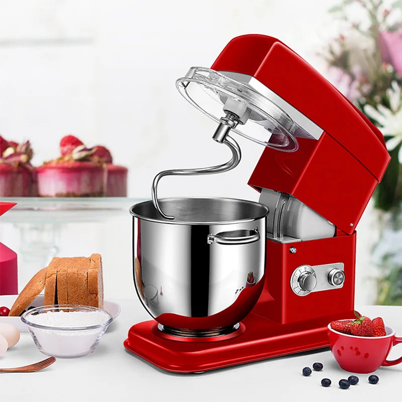 400W Casa Elettrico Mixer Stand 7L 11 Velocità Ingranaggi Di Pasta Mixer Frullatore Domestico A Basso Rumore Uovo Battendo E Impastare Macchina