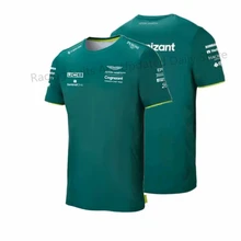 

2021 New Aston Martin F1 Racing T-shirt Moto Motorcycle Off-road Suit Outdoor Quick-drying Breathable Travel Suit McLaren Fans