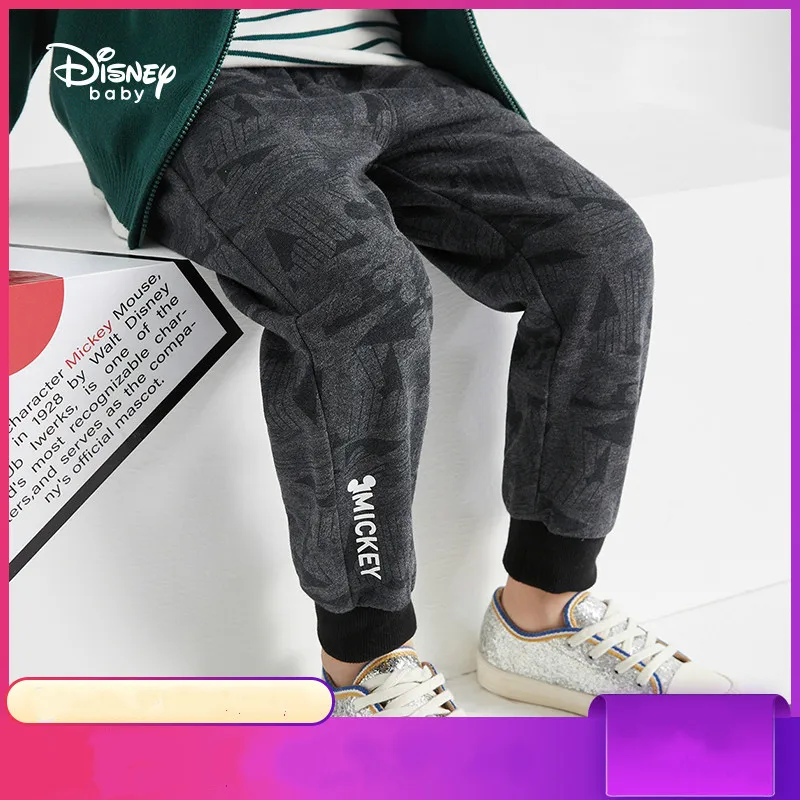 Детские спортивные брюки disney модные детские брюки весенне-осенние штаны для девочек штаны для мальчиков штаны для малышей