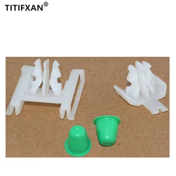 

15PCS Auto door lower beam guard plank decoration strip clips for Passat B5 rear wheel fender plastic fasteners