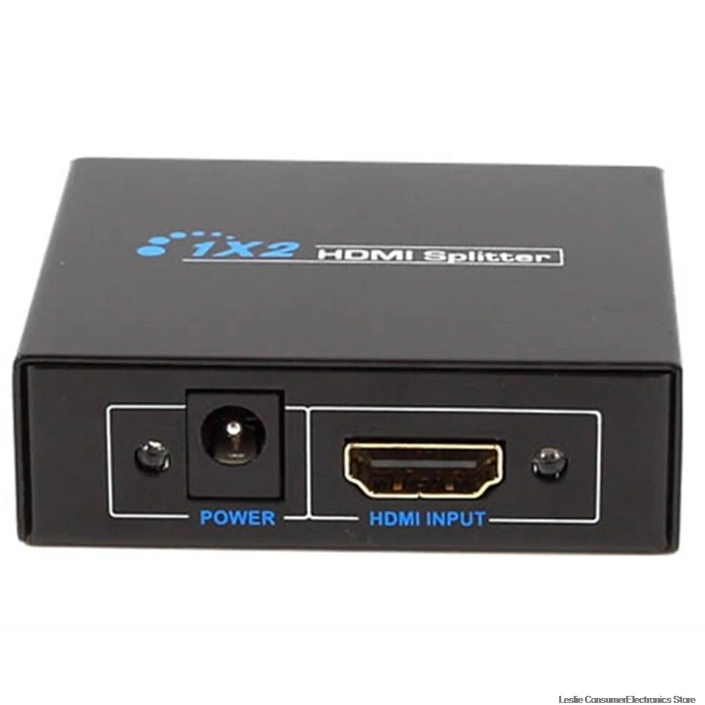 1x2 HDMI переключатель 1x2 HDMI разделитель Порт Автоматический коммутатор Поддержка 3D Full HD1080P для ПК HDTV DVD HDPS3 дропшиппинг
