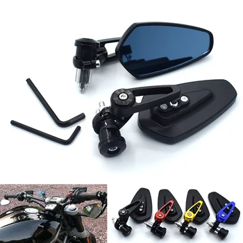 

Universal 7/8" 22mm motorcycle aluminum alloy rod end side rearview mirror FOR Suzuki GSF1250 GSR600 GSR750 GSX650F GSXR1000