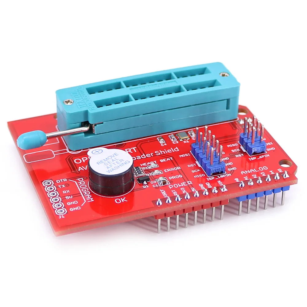 AVR ISP Bootloader щит горящий программатор для Atmega328P модуль загрузчика с зуммером и
