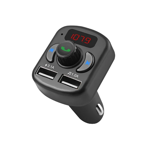 Mp3 Fm-модулятор Беспроводной Mp3 Автомобильный плеер двойной USB 12 В Автомобильное зарядное устройство fm-передатчик Usb автомобильный аудио Mp3 модуль Bluetooth музыкальный плеер - Формат цифровых медиаданных: Mp3