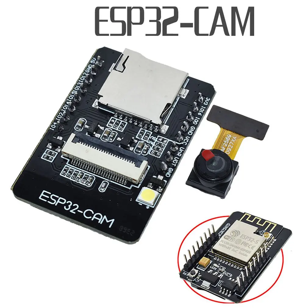 ESP32-CAM ESP-32S модуль Wi-Fi ESP32 серийный wi-fi ESP32 CAM макетная плата 5V BT с OV2640 Камера модуль