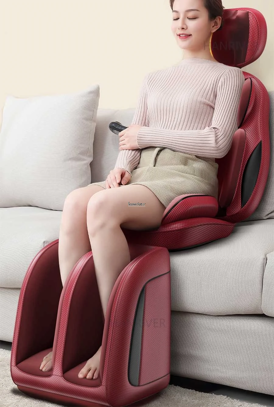 Массажное кресло шейный позвоночник разминающий многофункциональный массажер для тела автоматический домашний электрический массажный стул физиотерапия h