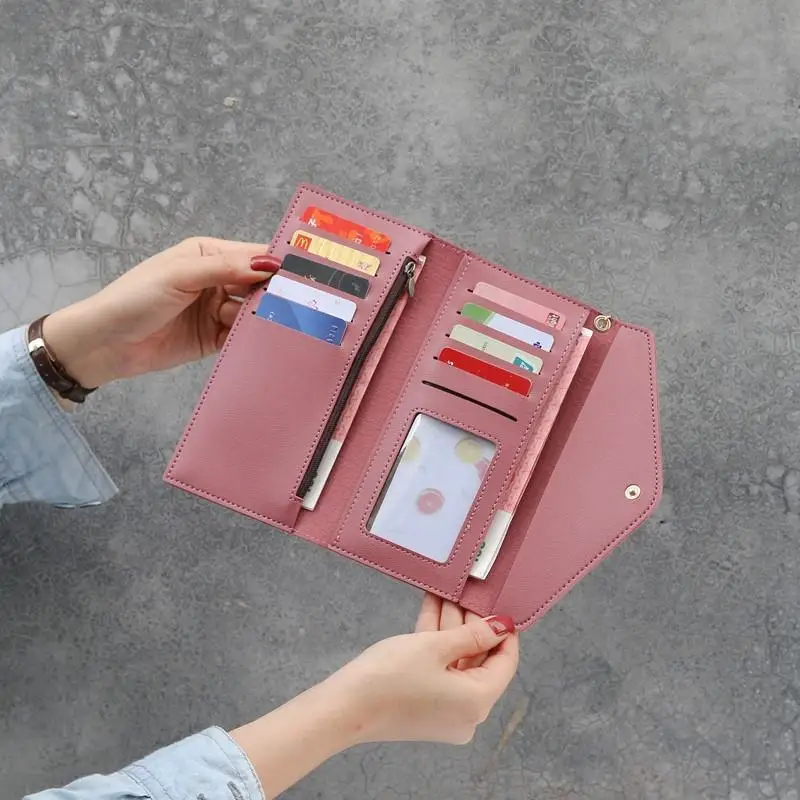 New Long Women's Wallet Female Purses Tassel Coin Purse Card Holder Wallets Female Pu Leather Clutch Money Bag Pu Leather Wallet New Long Women's Wallet Female Purses Tassel Coin Purse Card Holder Wallets Female Pu Leather Clutch Money Bag Pu Leather Wallet