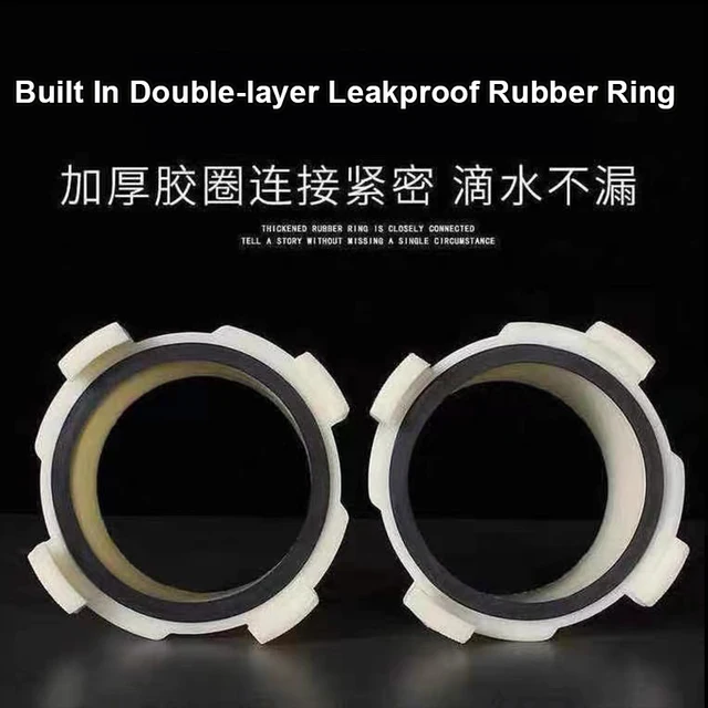 1 Db Kerti Tömlő Gyors Dokkolás, Műanyag Csatlakozó, Rugalmas Ízület, Tömlőcsípés Ízület - Image 3