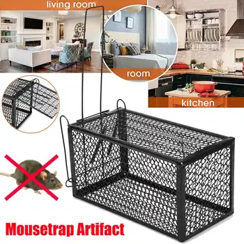 

Reusable Rat Trap Cage Mouse Pest Animal Mice Hamster Cage Control Bait Rodent Repeller Catch Mouse Trap Mice Rodent Cage