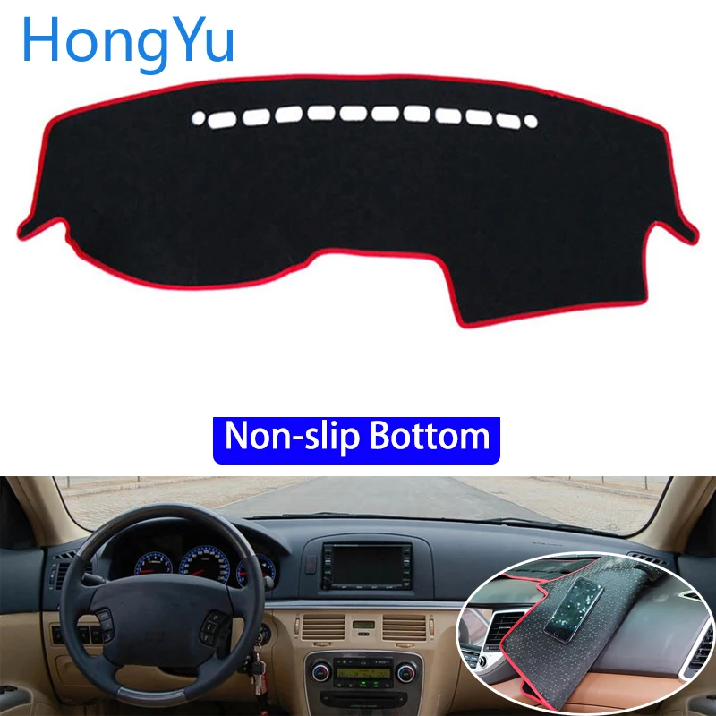 

For Hyundai Sonata Ef 2005 2006 2007 Car Styling Non-Slip Bottom Covers Dashmat Dash Mat Sun Shade Dashboard Cover Capter