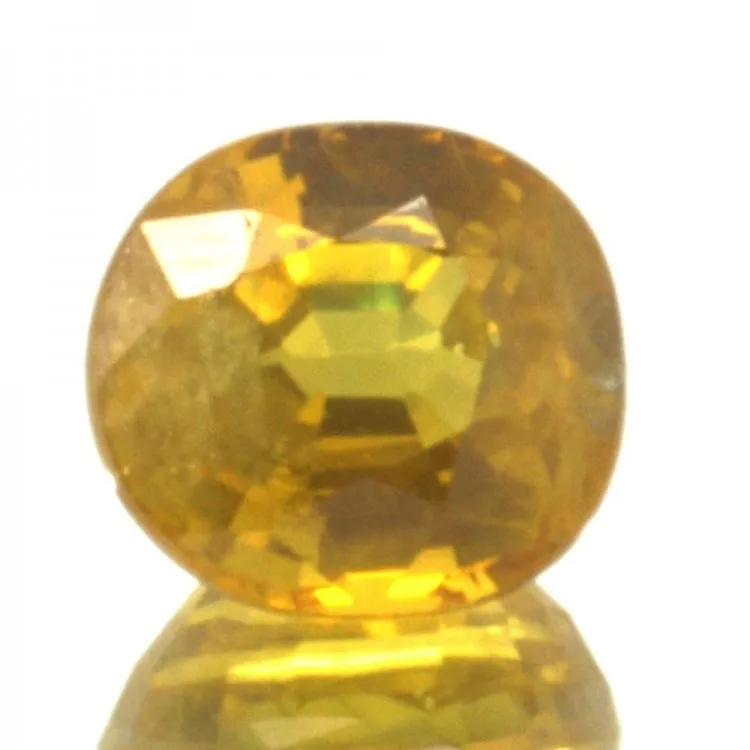 1 31ct. Овальная огранка желтого сапфира | Украшения и аксессуары