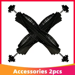Pièces de rechange pour aspirateur Robot Qihoo 360 S6, brosse à rouleau principal noire lavable 