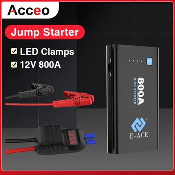 

Acceo Car Jump Starter X10 Power Bank Car Battery Charger Booster 800A 12V Battery Starting Device Car Emergency Powerbank