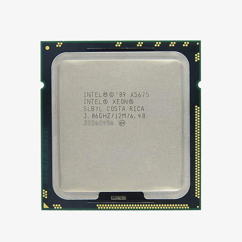 Материнская плата HUANANZHI X58 LGA1366 ЦП Xeon X5675 3 06 ГГц с кулером ОЗУ 16 Гб (2*8 ГБ) DDR3 REG