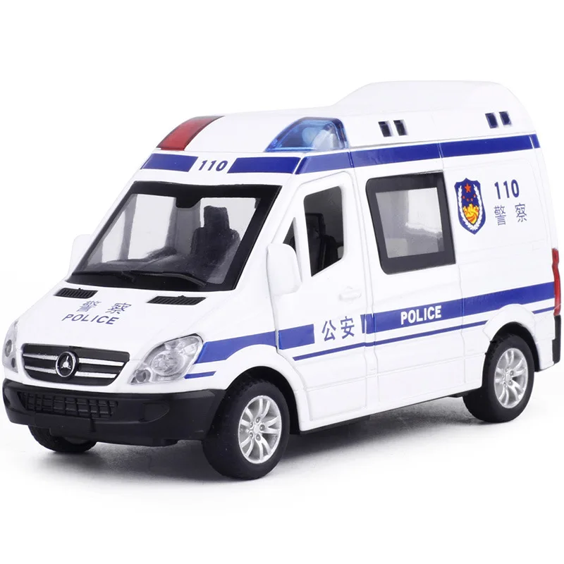 1/32 литья под давлением машины скорой помощи модель автомобиля (# 8909B) 14 5 см