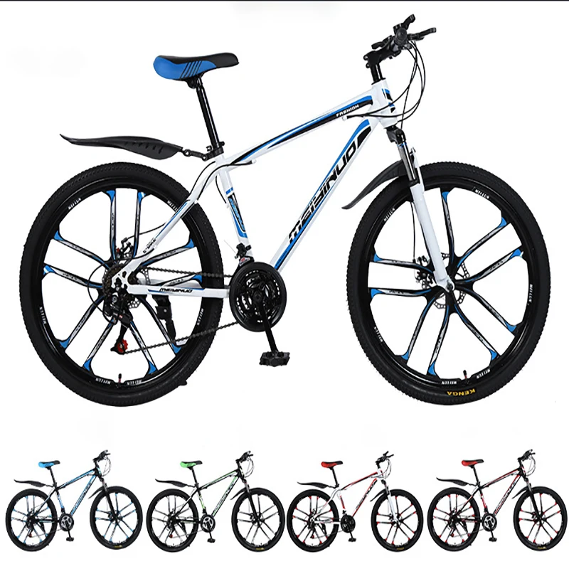 Mountain bike fat tire bikes shock absorbers bicyclevariable speed road bikes racing bicycle double disc brakesfree delivery Mountain bike fat tire bikes shock absorbers bicyclevariable speed road bikes racing bicycle double disc brakesfree delivery