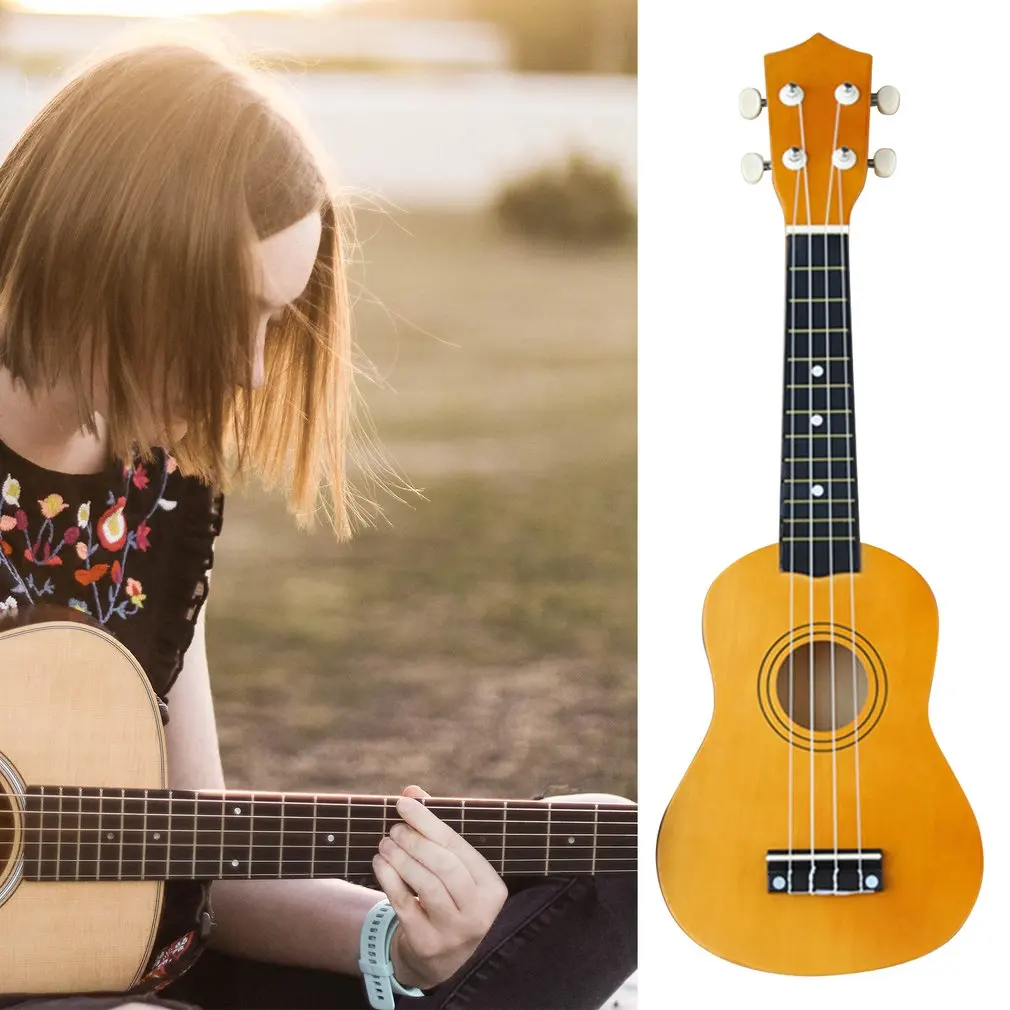 Концертные Гавайские гитары укулеле 21 дюймов Sapele Набор для начинающих с зажимом тюнер светильник вес подходит для сольной игры пение караоке