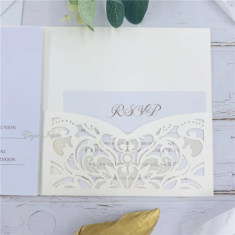 Высокое качество свадебные пригласительные открытки 150*150 мм бумага цвета слоновой кости приглашение 30+ цветов на ваш выбор индивидуальное приглашение