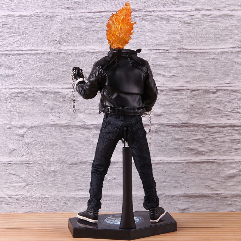 Горячие игрушки TMS 005 Marvel агенты Щ. И. Т. SHIELD Ghost Rider фигурка экшн 1/6 масштаб Коллекционная модель игрушки с светодиодный светильник
