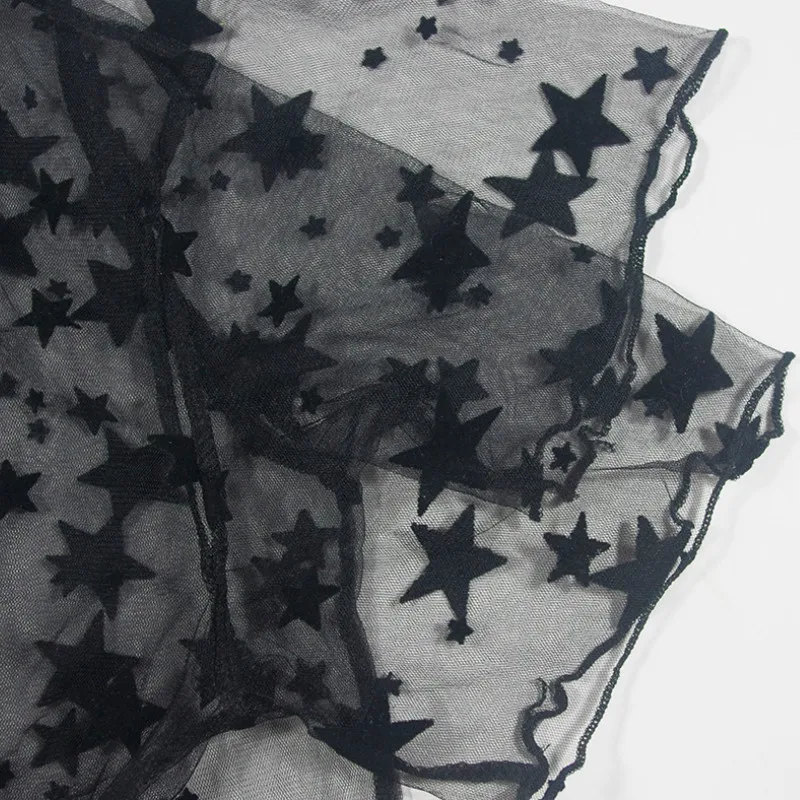 2019 сексуальные женские футболки с принтом Прозрачные топы коротким рукавом