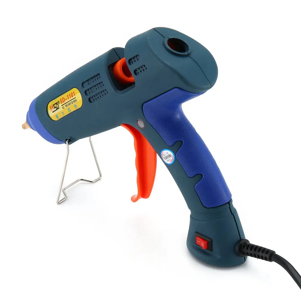 SD SD-1101 100 Вт термоплавкий клеевой пистолет тепловые Пистолеты для DIY игрушка для развития моторики Инструменты для ремонта электротермоклеевые пистолеты