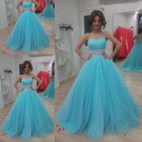 Vestido de noiva Festa вечерние бальные платья для выпускного вечера новое популярное безрукавое свадебное платье с открытой спиной с коротким шлейфом Longo платья подружки невесты - Цвет: Синий