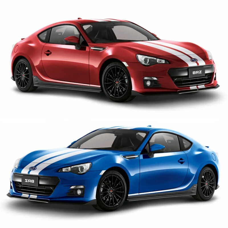 Спортивные полосатые автомобильные наклейки для Toyota 86 Subaru BRZ, спортивные наклейки для всего тела, автомобильные наклейки