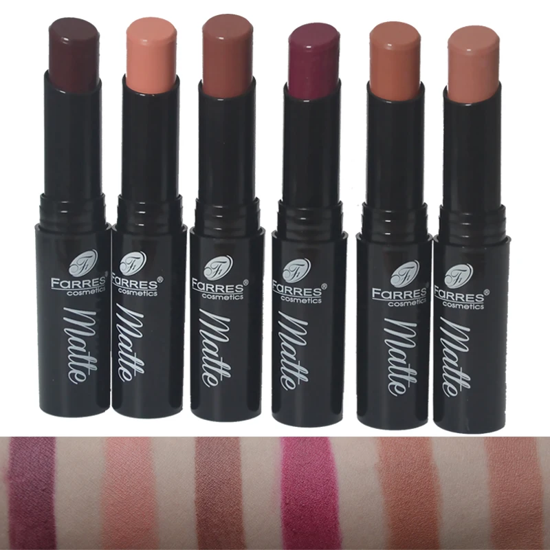 Матовая губная помада водостойкая для макияжа стойкая матовая Красная 12 цветов