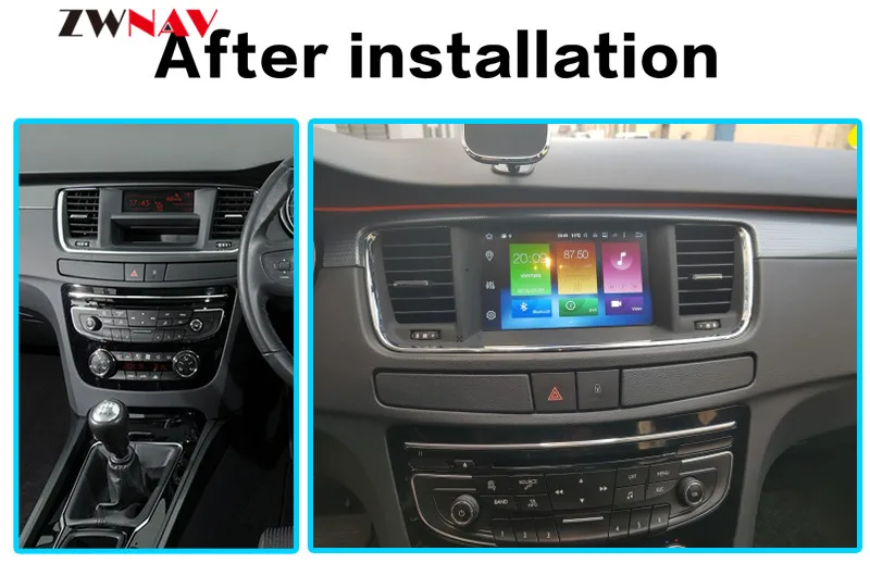 PX6 4+ 64 Android 9,0 автомобильный DVD стерео Мультимедиа для PEUGEOT 508 2011- радио gps Navi Аудио Видео Стерео головное устройство карта БТ