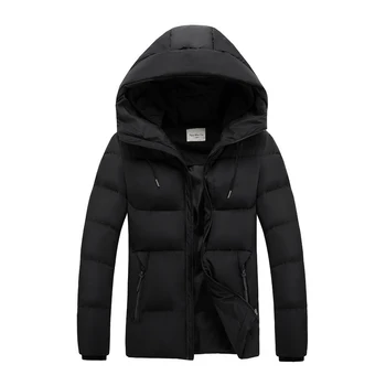

Winter Duck Down Jacket Warm Coat Outdoor Male Normal Length Coat Full Sleeve Hooded Snow-outwear Jacket Oversize 3XL 4XL