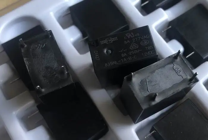 835NL-1A-B-C 12VDC (32F-1A-12V-8A-720Ω) Relay 4pins | Обустройство дома