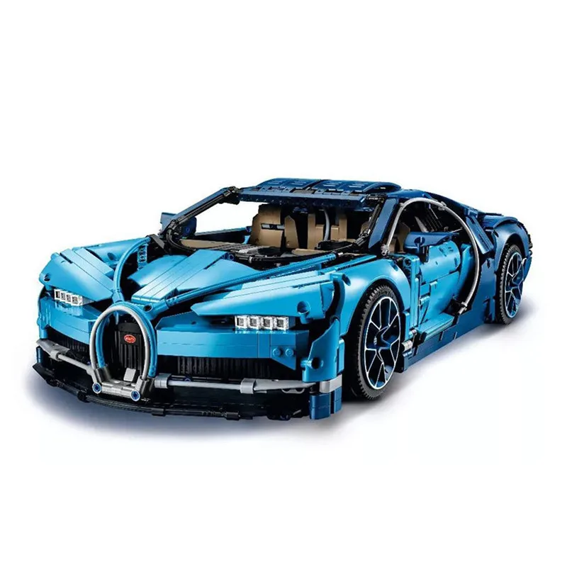 

3650pcs Science Technic Blue Chiron Racing Car Compatibie Legoings Building Blocks Toy Kit DIY Educational Children Gifts