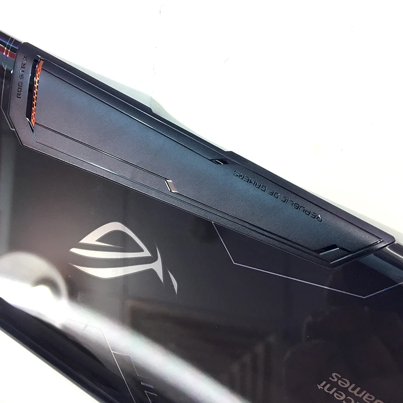 Для Asus ROG Phone 2 ZS660KL I001D I001DA I001DE стеклянный задний корпус крышка батареи задний Чехол